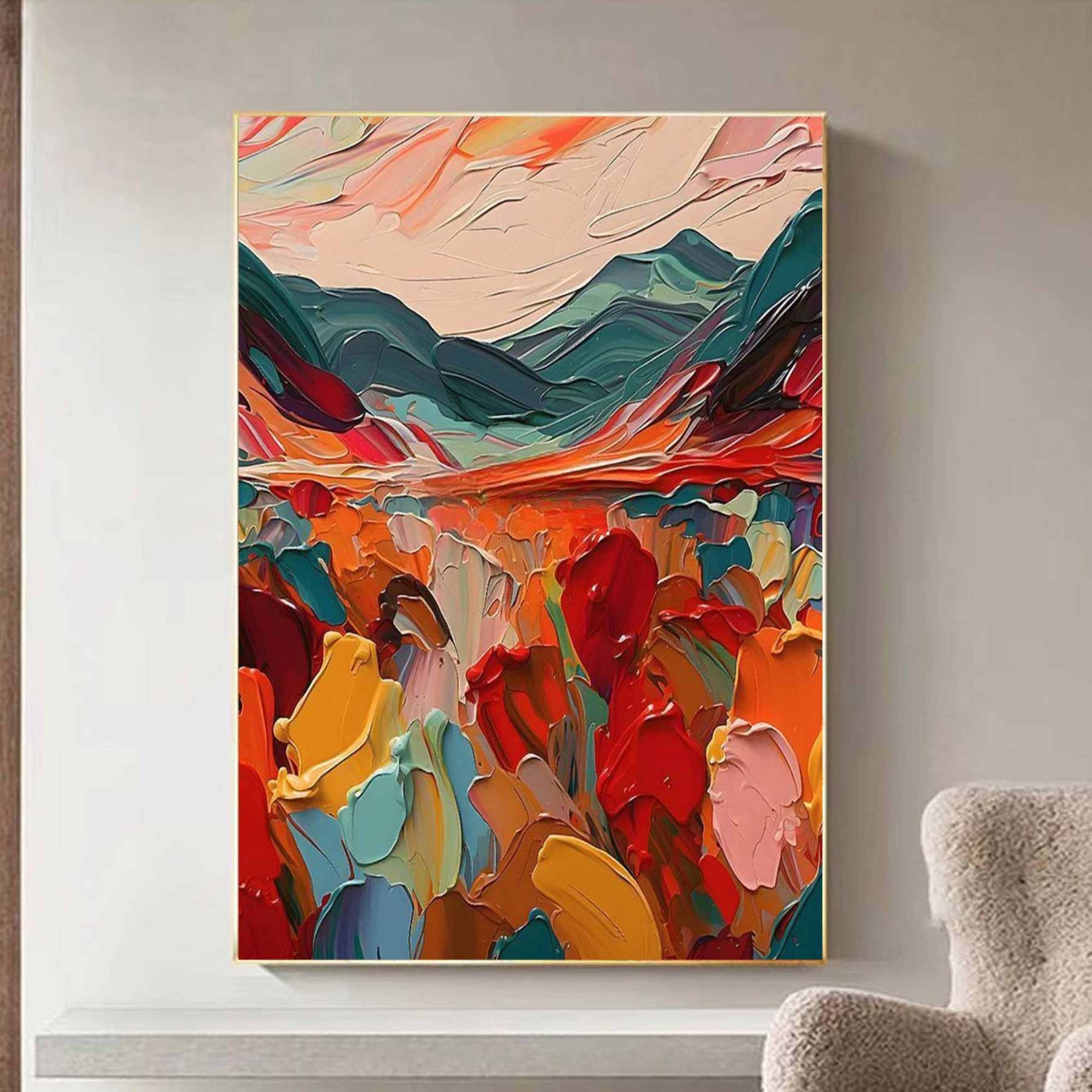 Abstrait Coloré Art #MS063