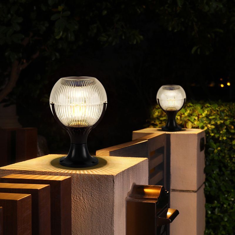 Hailie Lampe de Poteau Solaire, D 20/25/30CM