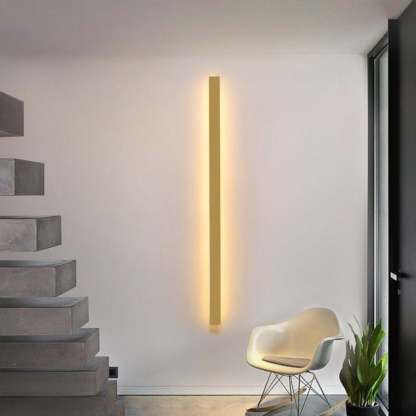 Edge Moderne Applique Murale Métal Doré/Noir/Blanche Chambre