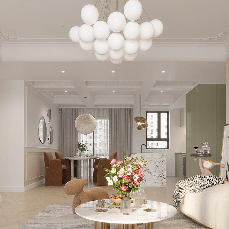 Nordic Bubble Chandelier Glass Ball Pendant
