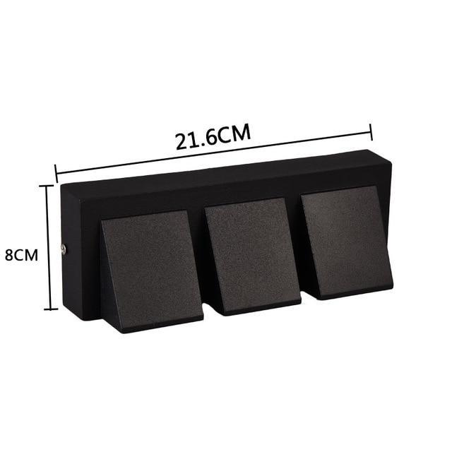 Modern Simple Outdoor Waterproof LED Wall Lamp