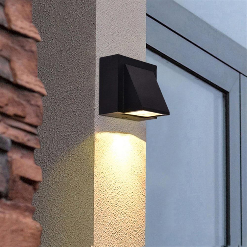 Modern Simple Outdoor Waterproof LED Wall Lamp