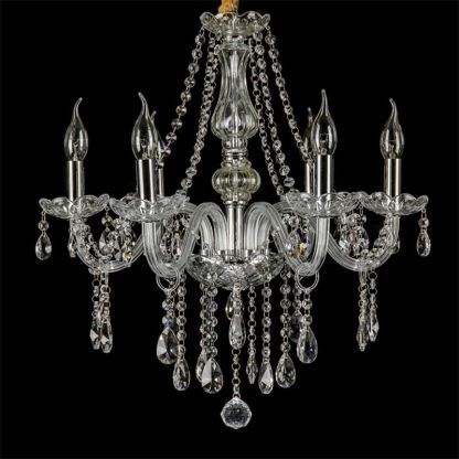 Silva Luxe LED Suspension Verre Clair Salon Chambre à Coucher