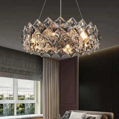 Marilyn Cristal Moderne Lustre 6 Lumières Salon/Chambre à Coucher