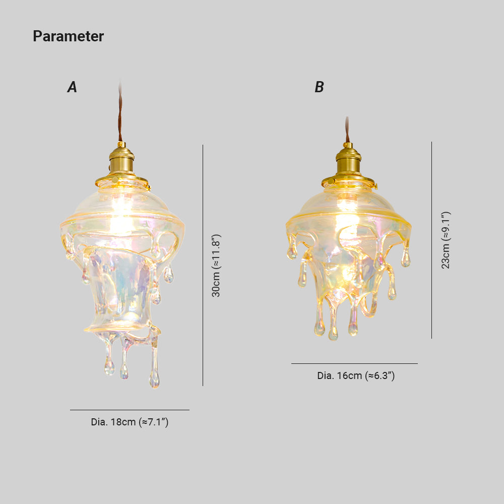 Verona Water Droplet Pendant Lamp