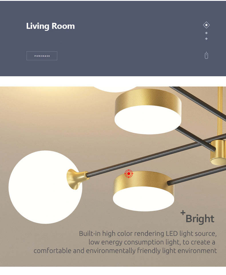Industrial Modern Ceiling Light Fixture Chandelier Dining Room Living Room Bedroom