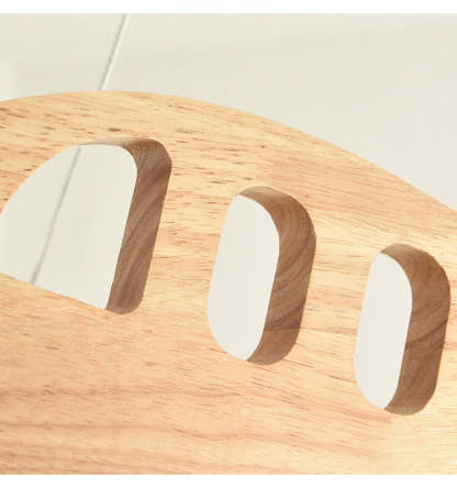 Minori Luminaires Suspension Avion Moderne, Bois, Chambre d'Enfant/Salon