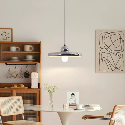 Leilani Moderne Décoratif LED Suspension Rose Métal Salon