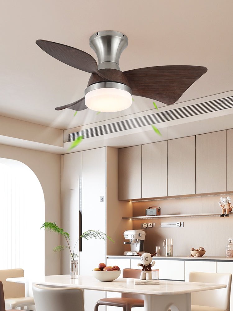 Plafonnier Ventilateur Aureon Moderne en Bois - Neutralighting