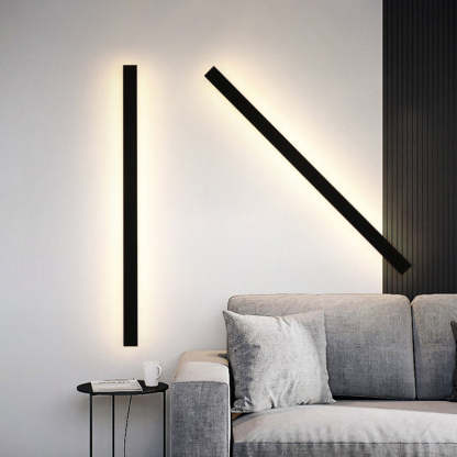 Edge Applique Murale Extérieur LED Étanche Minimaliste Métal Cour