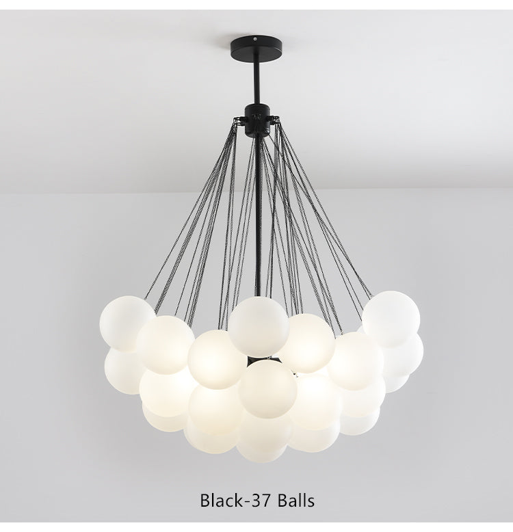 Nordic Bubble Chandelier Glass Ball Pendant