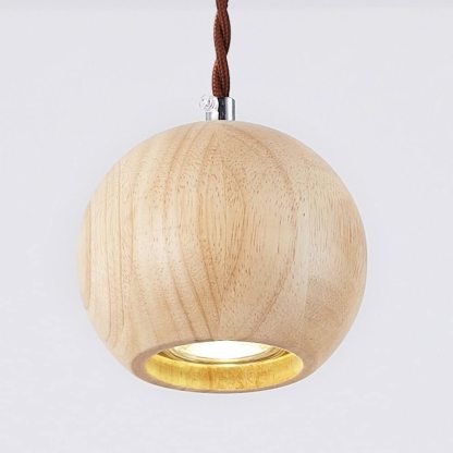 Ozawa Cottage Installer LED Suspension Bois Cuisine/Chambre à coucher