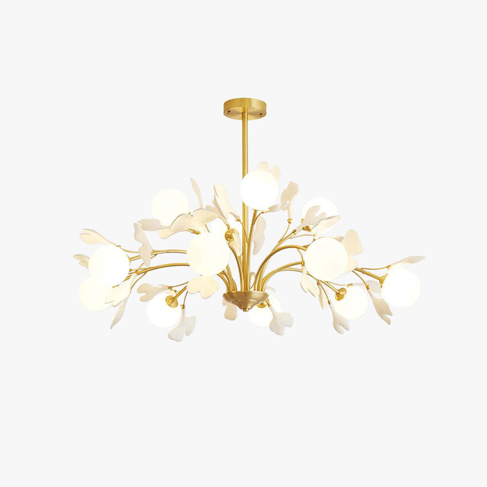 Muse Gingko Leaf Chandelier