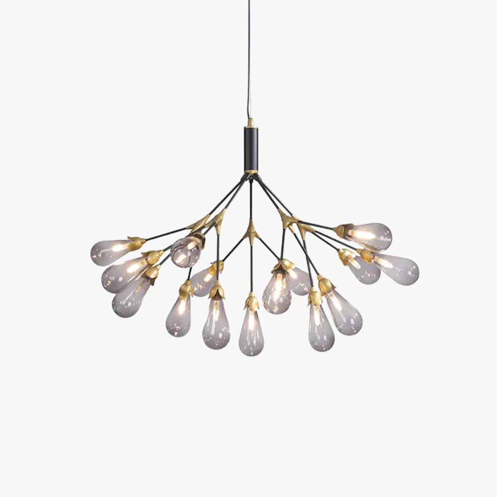 Muse Modern Sputnik Brass Chandelier