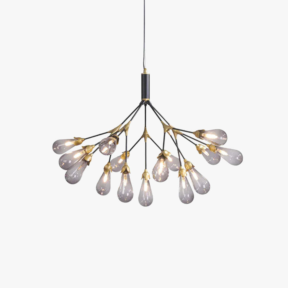 Muse Modern Sputnik Brass Chandelier