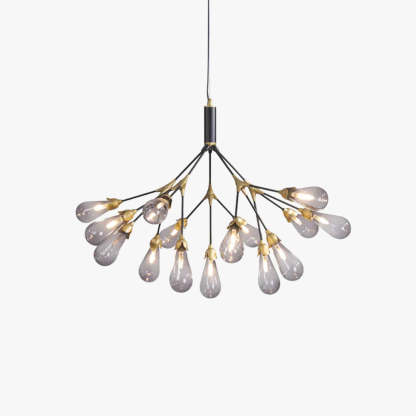 Muse Modern Sputnik Brass Chandelier