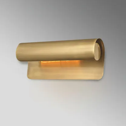 Orr Minimalism Metal Brass Wall Lamp Dining Room Bedroom