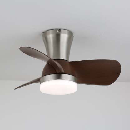 Plafonnier Ventilateur Moderne en Bois Deynor - Neutralighting