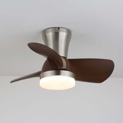 Plafonnier Ventilateur Moderne en Bois Deynor - Neutralighting