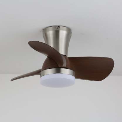 Plafonnier Ventilateur Moderne en Bois Deynor - Neutralighting