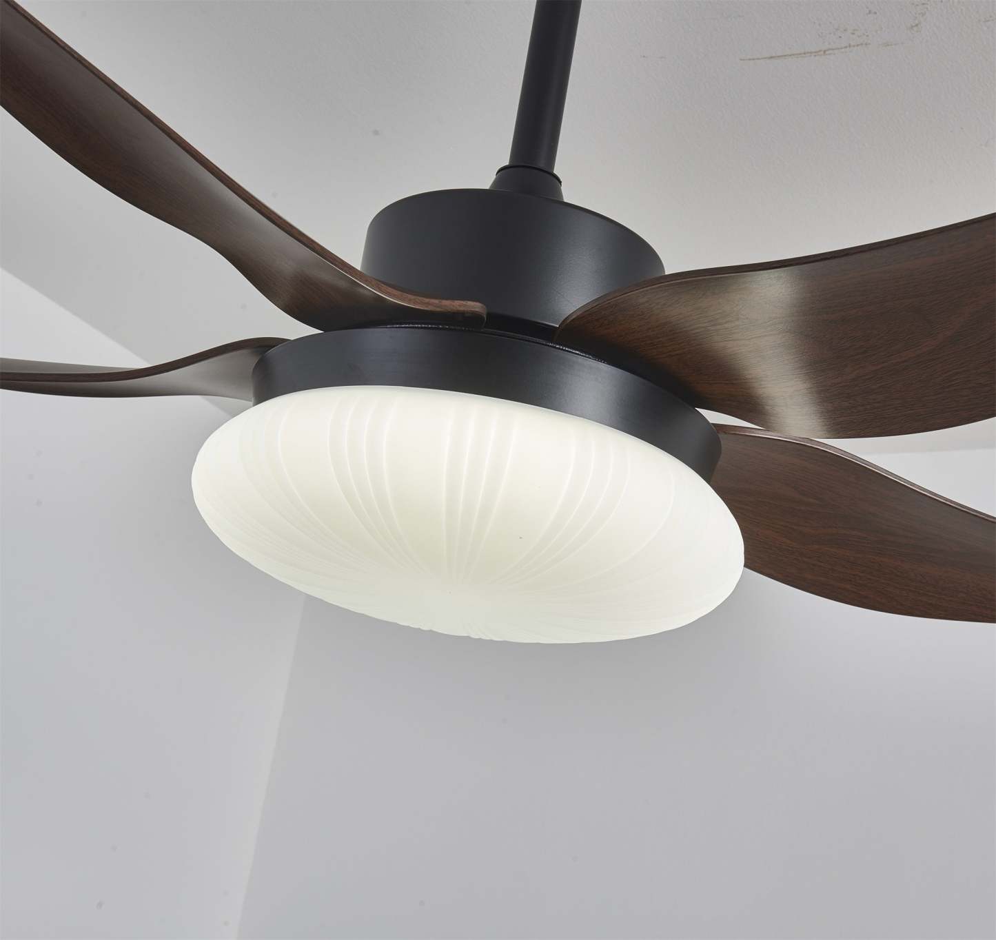 Zerith Ventilateur de Plafond Moderne en Bois avec Lumière - Neutralighting