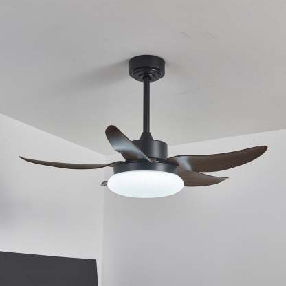 Zerith Ventilateur de Plafond Moderne en Bois avec Lumière - Neutralighting