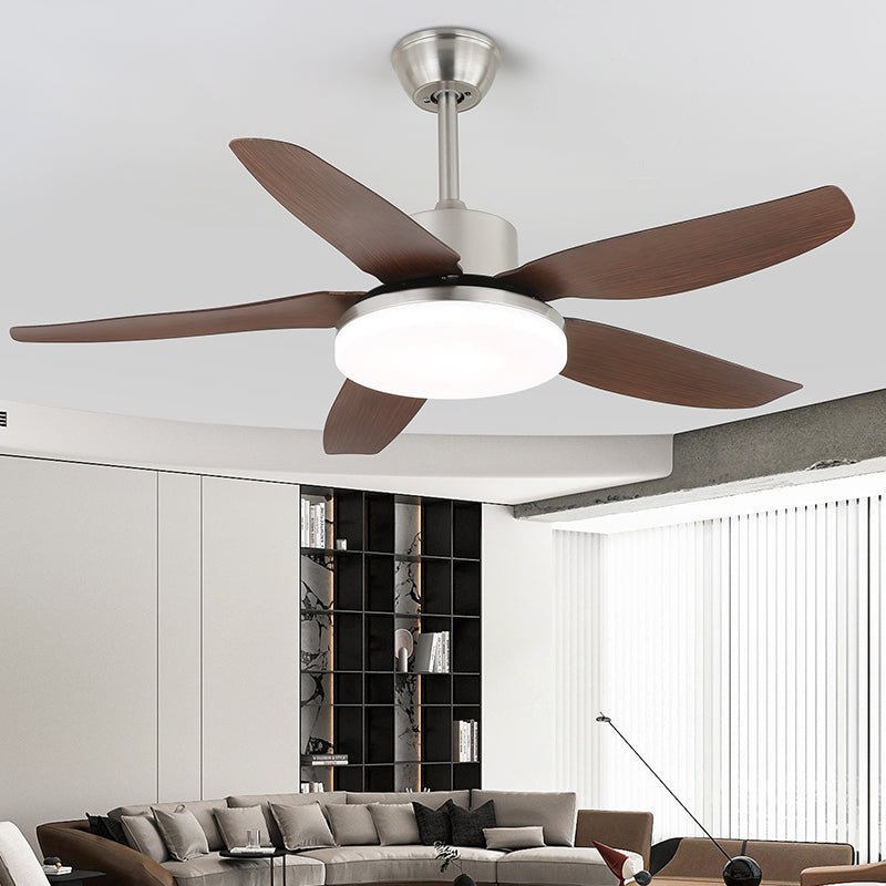Ventilateur de Plafond Aurefan en Bois avec Lumière - Neutralighting