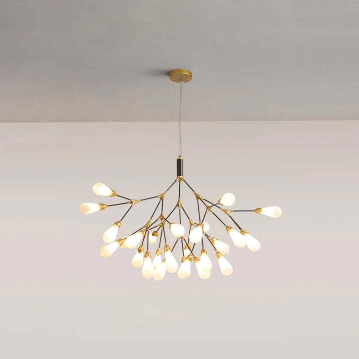 Muse Modern Sputnik Brass Chandelier