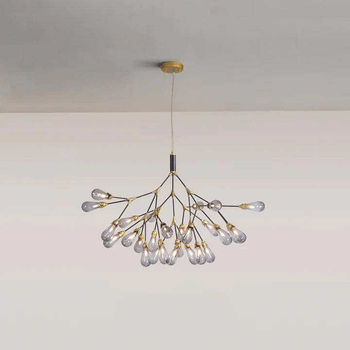 Muse Modern Sputnik Brass Chandelier