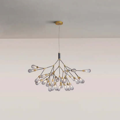 Muse Modern Sputnik Brass Chandelier
