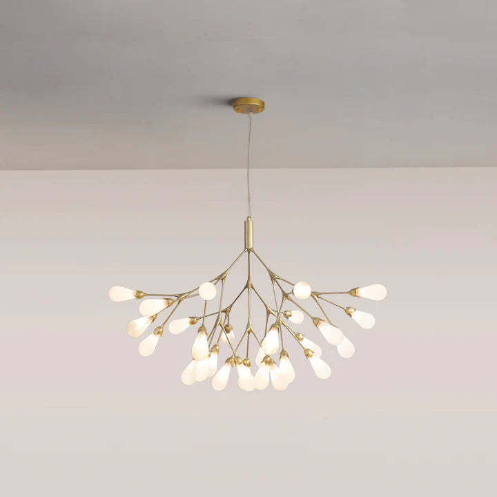 Muse Modern Sputnik Brass Chandelier
