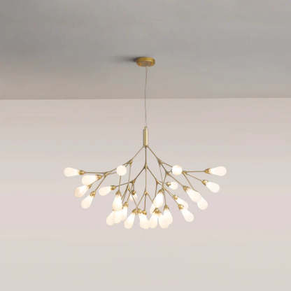 Muse Modern Sputnik Brass Chandelier
