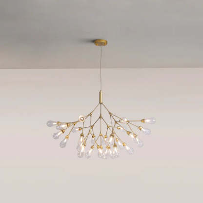 Muse Modern Sputnik Brass Chandelier