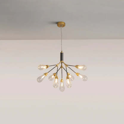 Muse Modern Sputnik Brass Chandelier