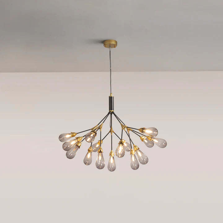 Muse Modern Sputnik Brass Chandelier