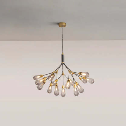 Muse Modern Sputnik Brass Chandelier