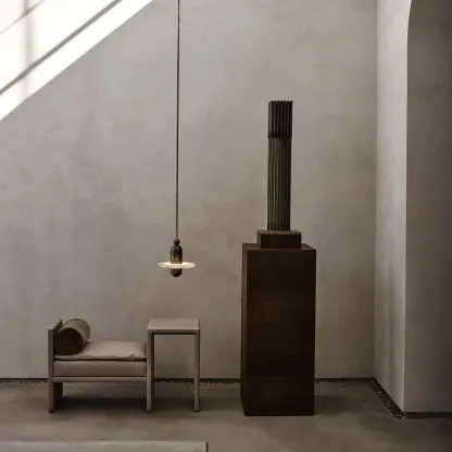 Jade Moderne Comète Rond Métal Albâtre Suspension Salle à Manger Salle de Bain