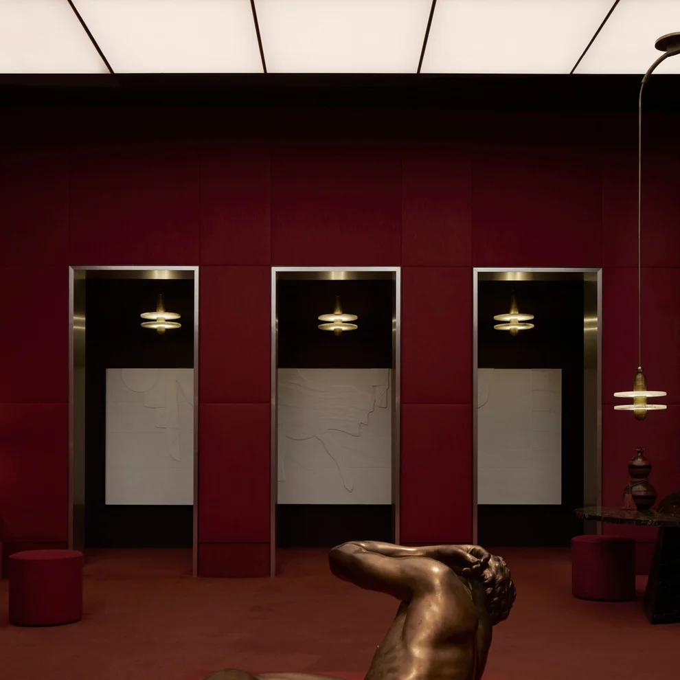 Jade Moderne Comète Rond Métal Albâtre Suspension Salle à Manger Salle de Bain