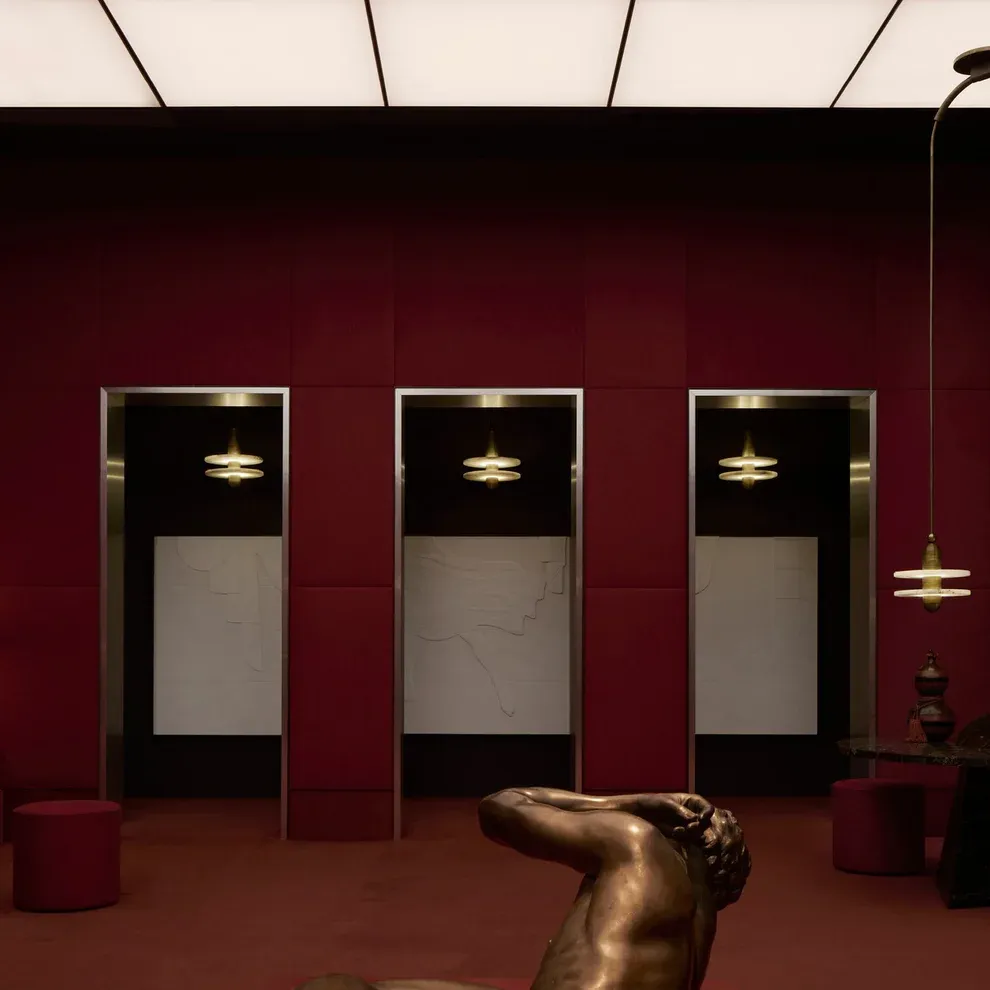 Jade Moderne Comète Rond Métal Albâtre Suspension Salle à Manger Salle de Bain