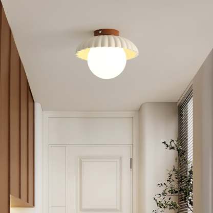 Retro Globe Ceiling Light