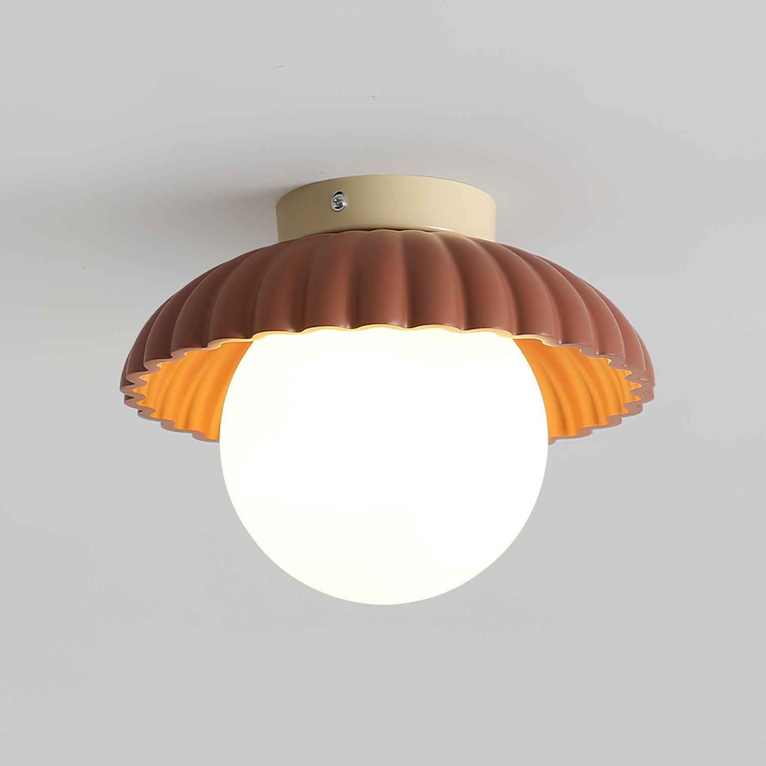 Retro Globe Ceiling Light