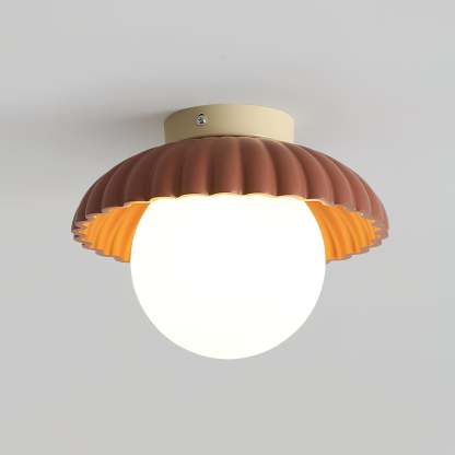 Retro Globe Ceiling Light