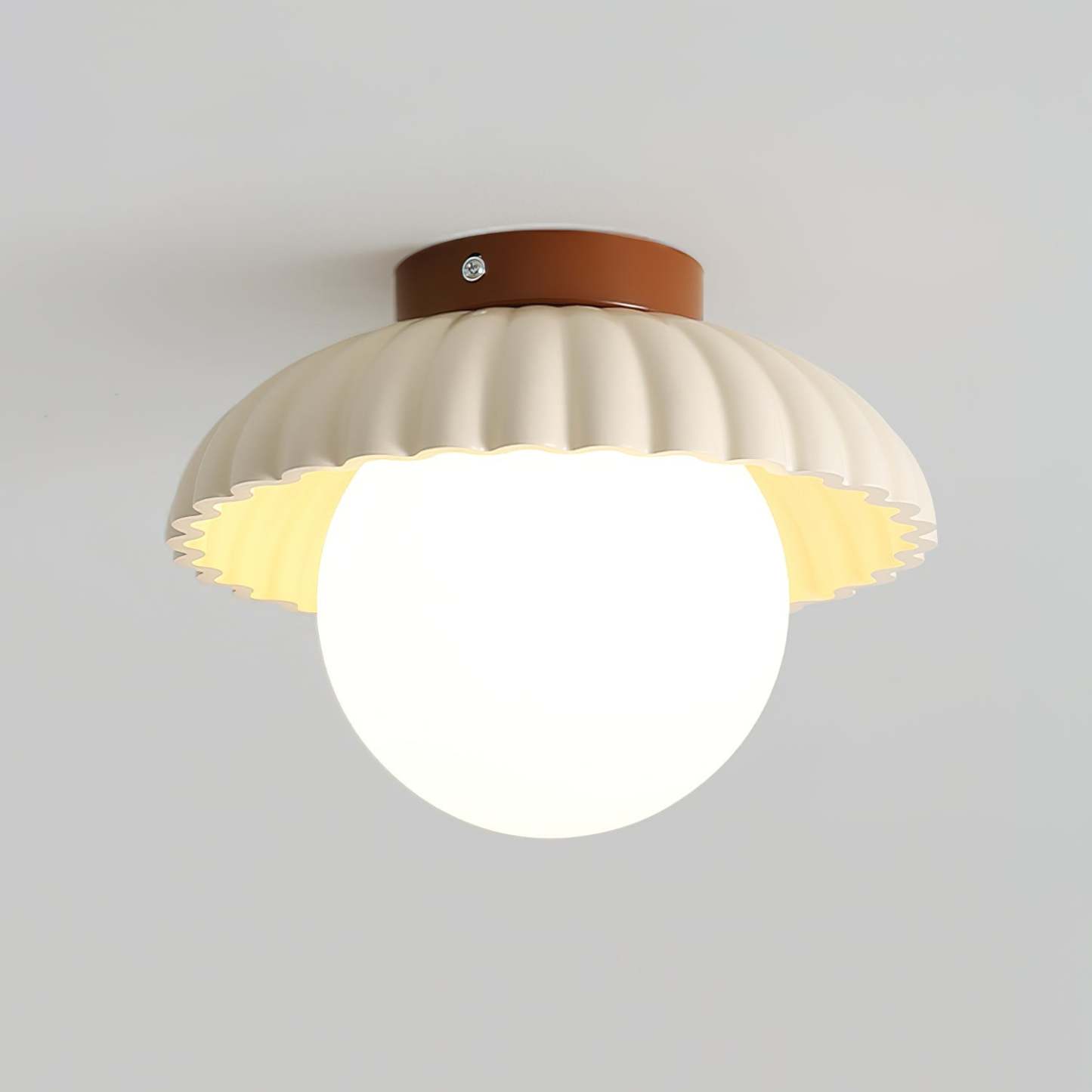 Retro Globe Ceiling Light
