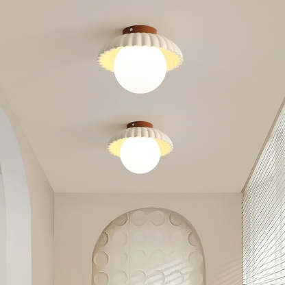 Retro Globe Ceiling Light
