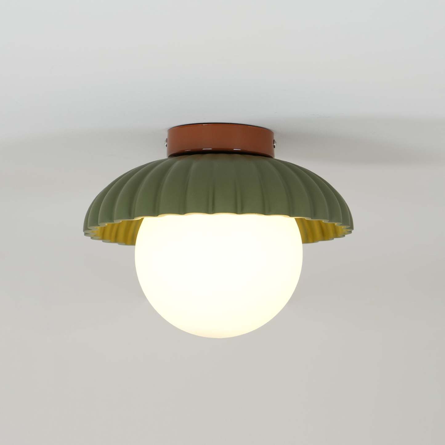 Retro Globe Ceiling Light