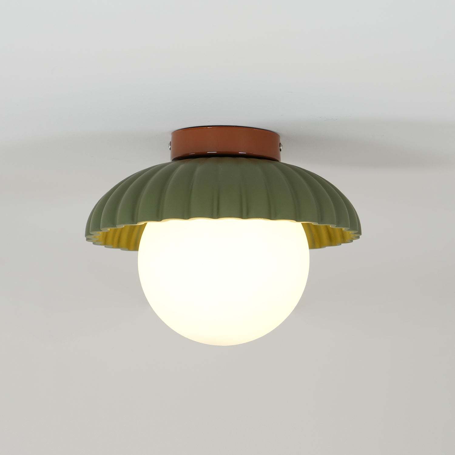 Retro Globe Ceiling Light