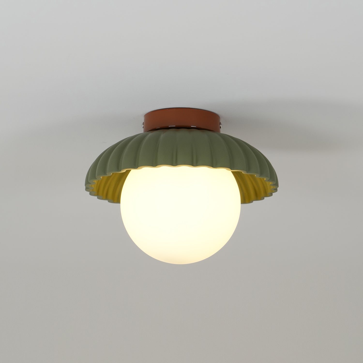 Retro Globe Ceiling Light