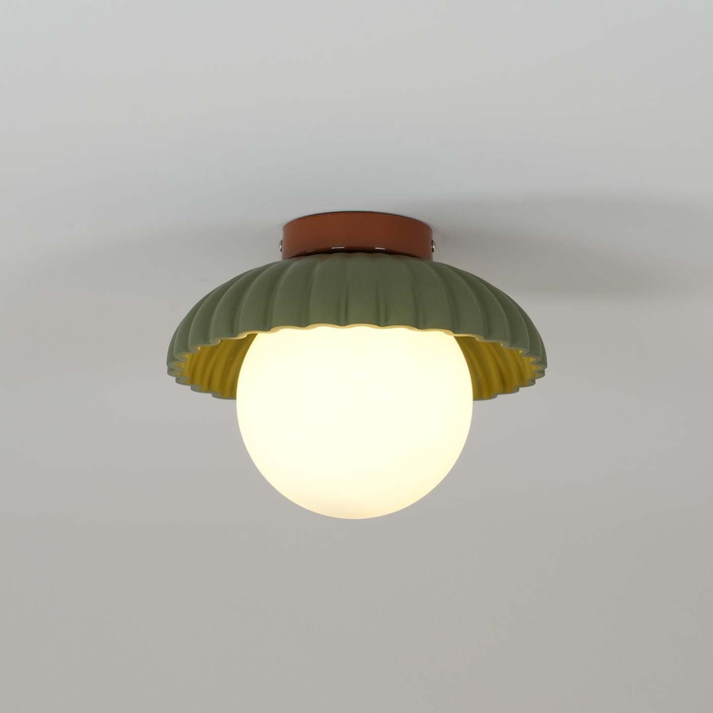 Retro Globe Ceiling Light