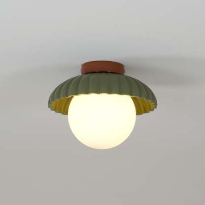 Retro Globe Ceiling Light