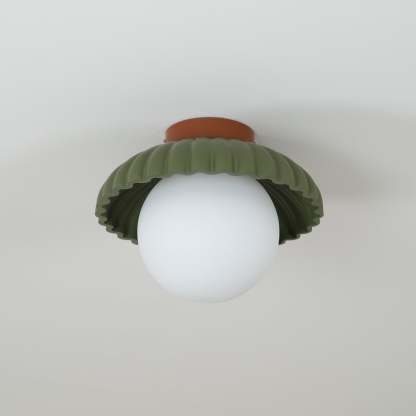 Retro Globe Ceiling Light